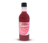 Aromhuset Zero Strawberry Soda Syrup Concentrate 500 ml from Aromhuset - Make 12.5 Litres of Sugar-Free Soft Drink by Adding Flavouring to Carbonated Sparkling Fizzy Water (Zero Strawberry)