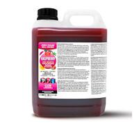 Aromhuset Zero Sugar Raspberry Slush Syrup 2 Litres - Flavoured Frozen Slushie Syrups Mix for Ice Drinks Machines, Blender Mix, Home, DIY Cocktails & More