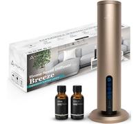 Aromify Breeze Diffuser for Home, Office & Spa, Scent Diffuser with Timing Controls, Wireless, Bluetooth Enabled, Safe for Pets & Kids, 1200 Sq Ft Coverage, No Residue, Gold (Oil Sold Separately