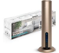 Aromify Breeze Diffuser for Home, Office & Spa, Scent Diffuser with Timing Controls, Wireless, Bluetooth Enabled, Safe for Pets & Kids, 1200 Sq Ft Coverage, No Residue, Gold (Oil Sold Separately)