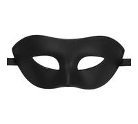 Aroncent Classic Black Masquerade Mask: Elegant Venetian Half Face Costume Accessory for Men - Perfect for Parties Halloween and Mardi Gras