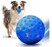 AronYada Chew-Proof Interactive Dog Ball for Aggressive Chewers - Self-Moving, Auto-Vibrating Toy with 3 Modes, IP54 Waterproof & E-TPU Material, Ideal for Medium/Large Dogs (Blue)