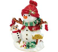 Arora 6030 Craycombe Trinkets-Christmas Snowman and Baby, Multicolour, One Size