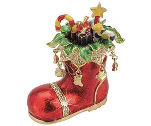Arora Craycombe Trinkets-Christmas Santas Boots with Presents, Multicolour, One Size