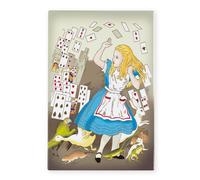 Arora Design Art of Arora - Alice in Wonderland - Alice & Cards Tile Arora Design Multicolor