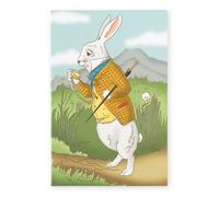 Arora Design Art of Arora - Alice in Wonderland - White Rabbit Tile Arora Design Multicolor
