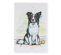 Arora Design Art of Arora - Border Collie Tile Arora Design Multicolor