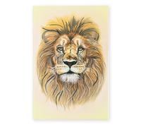 Arora Design Art of Arora - Wildlilfe - Lion Tile Arora Design Multicolor