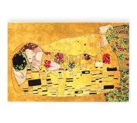 Arora Design Hand Crafted Ceramistone Decorative Tile - The Kiss in Yellow Arora Design Yellow