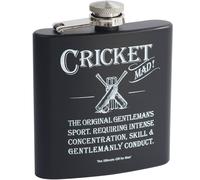 Arora Design Men's Ultimate Gift For Man - Cricket Hip Flask in Black Arora Design Black