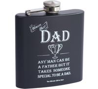 Arora Design Men's Ultimate Gift For Man - Dad Hip Flask in Black Arora Design Black