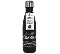 Arora Design Men's Ultimate Gift For Man - Grandad Drinks Bottle in Black Arora Design Black