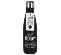 Arora Design Men's Ultimate Gift For Man - Rugby Drinks Bottle in Black Arora Design Black