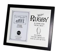 Arora Design Men's Ultimate Gift For Man - Rugby in Black Arora Design Black