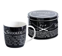Arora Design Men's Ultimate Gift For Man - Snooker Mug & Tin in Black Arora Design Black