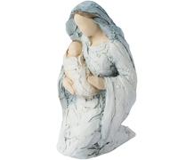 Arora Design More Than Words Nativity Mary & Jesus Figurine in Light Blue Arora Design Light Blue