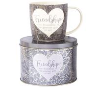 Said with Sentiment - Friendship Mug in Tin Arora Design Purple One Size