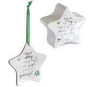 Arora Money Box, Ceramic, Off White, See Description