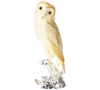 Arora Natures Realm Barn Owl Bird Figurine, Multicolour, One Size
