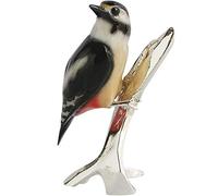 Arora Natures Realm Spotted Woodpecker Bird Figurine, Multicolour, One Size, 1502