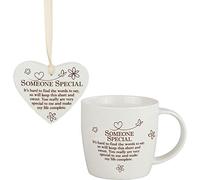 Arora Said with Sentiment 7011 Mug Gift Set Someone Special, Ceramic