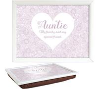 Arora Said with Sentiment 7555 Auntie Lap Tray, As Pictured, 43 x 32 x 5cm