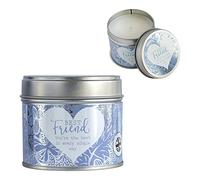 Arora Said with Sentiment-Candle in A Tin Best Friend, Multicolour, One Size