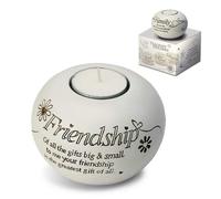 Arora Said with Sentiment Tealight Holder - Friendship