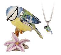Arora Secrets from Hidden Treasures 1031 Blue Tit Trinket Box, one colour