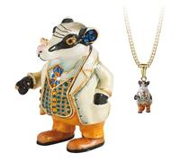 Arora Secrets from Hidden Treasures 1074 Wind in the Willows Badger Trinket Box