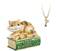 Arora Secrets from Hidden Treasures Alice In Wonderland Cheshire Cat Trinket Box
