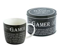 Arora Ultimate Gift for Man 8849 Gamer Mug in a Tin, Stainless Steel