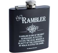 Arora Ultimate Gift for Man 8871 Rambler Hip Flask, Multicolour, One Size