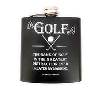 Arora Ultimate Gift for Man 8874 Golf Hip Flask, Multicolour, One Size