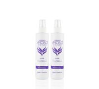 Arosci L.i.t.e Leave in Hair Treatment - Weightless 11-in-1 Miracle Leave-In Conditioner, Repairing and Volumizing-Detangles and Adds Shine, Heat Protection- Color Safe with UV filters (200ml x 2)