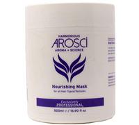 AROSCI Nourishing Mask - Premium & Fast- Acting Rehydrating Hair Mask - Helps to Rebalance Moisture Levels - Contains UV filters - Restores Shine, Flexibility & Strength - For All Hair Types/Textures
