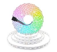 Arotelicht 16.4ft/5m LED Strip 24V LED Tape RGB 5050 300 LEDs Flexible Rope LED Strip Light 60LEDs/m IP20 Non-Waterproof Cuttable Self-Adhesive LED Strip for Home, Room, Party, Wedding Decoration