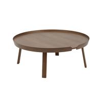Around Coffee Table Dark Brown Extra Large