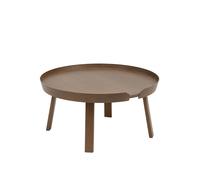 Around Coffee Table Dark Brown Large