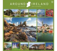 Around Ireland Square Wall Calendar 2026
