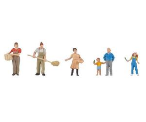 Around the Animal Enclosure (6) Figure Set HO/OO gauge Faller 150934