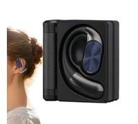 Around the Ear Wireless Earbuds,Double-Fold Case Earphones,Double-Fold Case Waterproof Workout Earbuds - for Home, Outdoor, Entertainment, Running, Sports, Work, Phone Calls