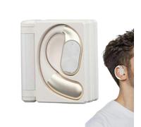 Around The Ear Wireless Earbuds - Waterproof Earphones, Double-Fold Case | IPX5 Sweatproof, Noise-Cancelling Stereo Sound Perfect Home, Outdoor, Running, Sports, Workout, Gym, Study, Music, Phone