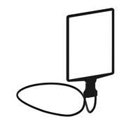 Around The Neck Magnifier - 3X Book Glass Lup, Portable Gooseneck Stand, Large Hands-Free Magnifier | Long Lasting Creatives Modern Design Practical Help for Reading Sewing Stitching