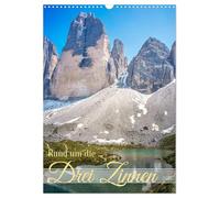 Around the ... Three Peaks UK-Version (Wall Calendar 2026 DIN A3 Portrait), CALVENDO 12 Month Wall Calendar
