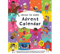 Around the World Advent Calendar: A Countdown with Festive Decorations & Daily Activities Inspired from Buddies & Cultures Across the Globe with 24 Ornaments & Activities