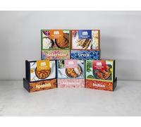 Around the World Bundle by Cookaway | 5 Menus | Recipe Kit | Authentic Flavours at Home | Premium Specialist Ingredients | Fun Cooking Experience | Share, Entertain, Gift | Each Kit Serves 2-3