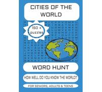 Around the World: Cities in Countries Puzzle: Know the cities of the world and discover their countries with it's flag - Useful for anything and everyone