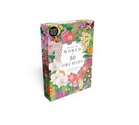 Around the World in 50 Orchids: A 1000-piece jigsaw puzzle by Whooli Chen