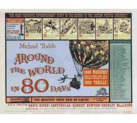 Around the World in 80 Days 05 Film A4 Poster Print 10x8